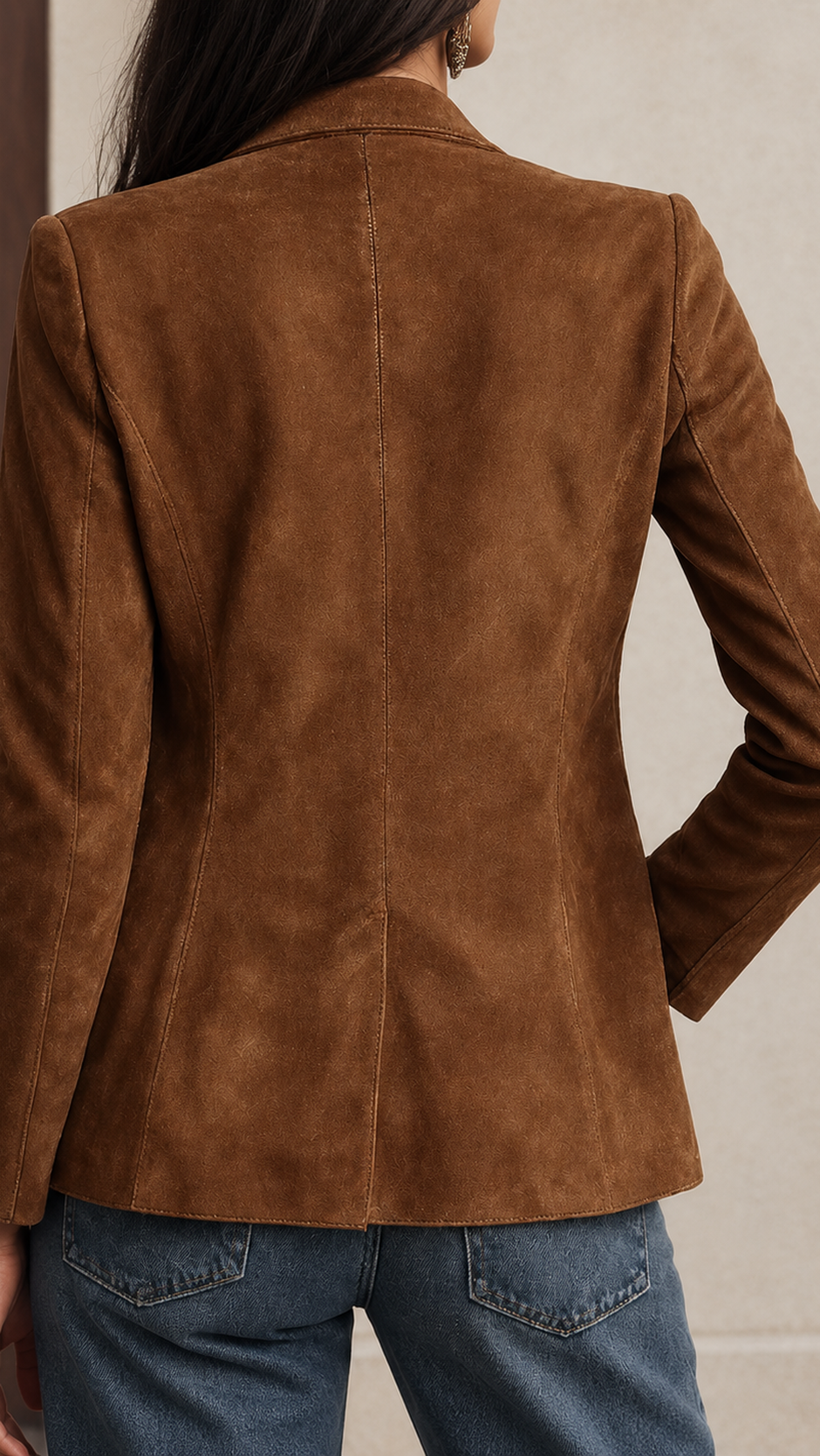 Blazer Marrón Cognac