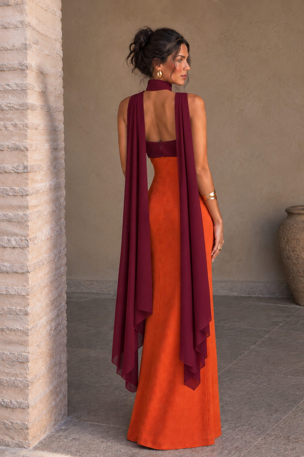 Amara Dress - Red